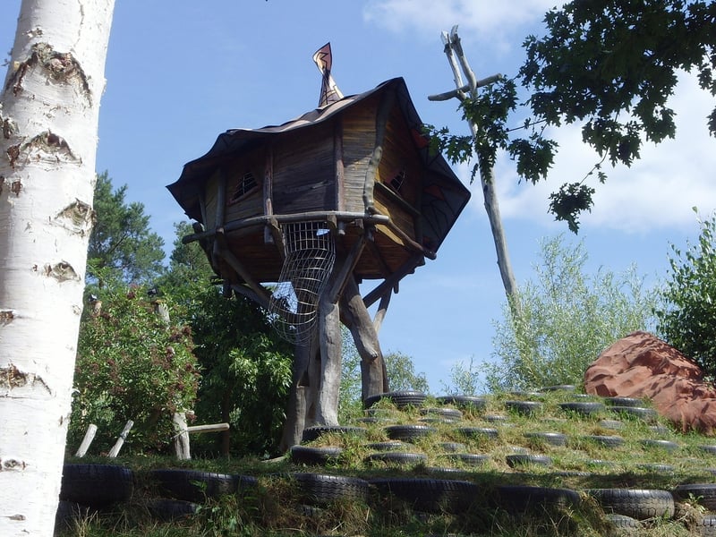 Luxury treehouse